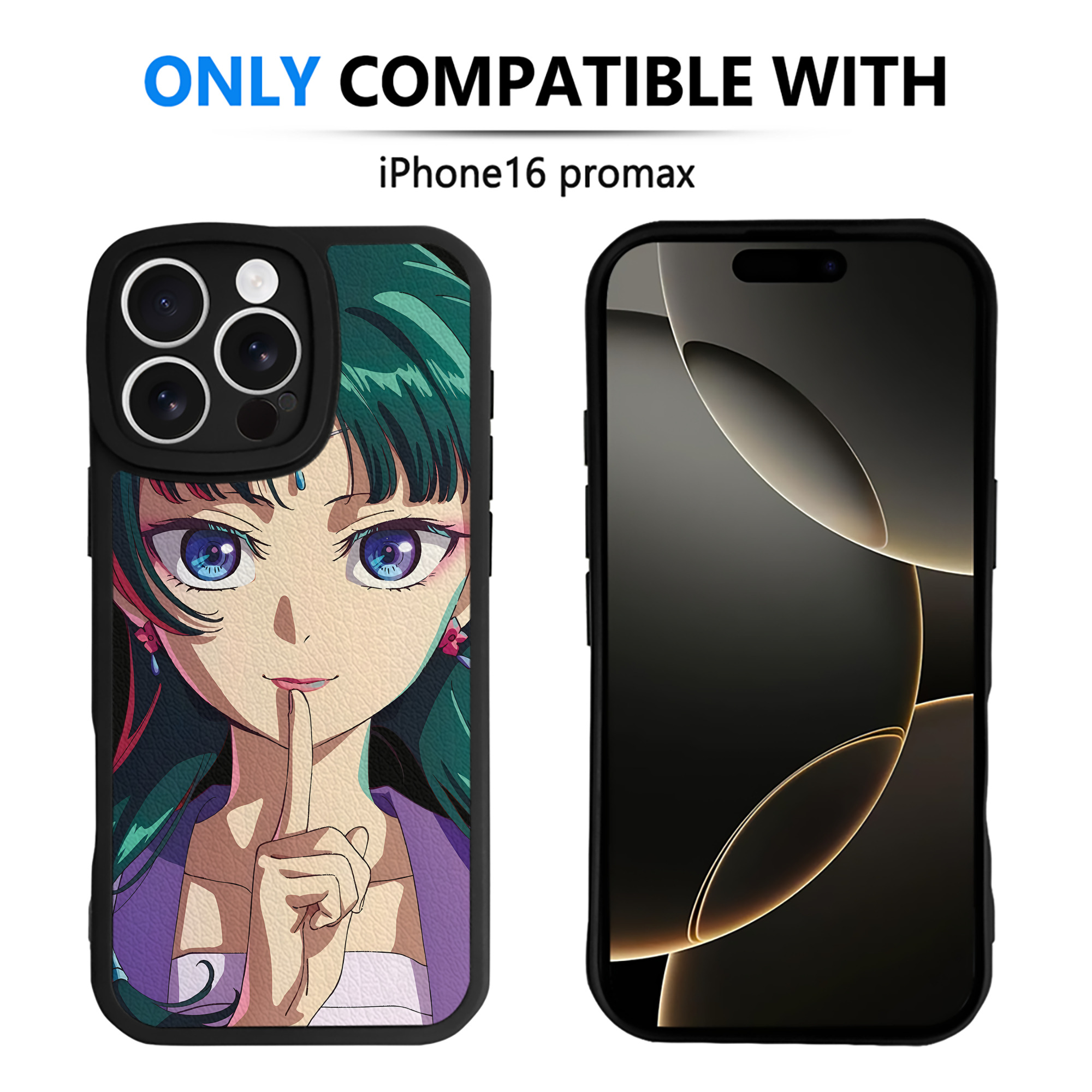 （画像用） 薬屋のひとりごと The Apothecary Diaries 【iPhone 16シリーズ対応】シリコンスマホケース（レザー調） 材質：シリコン
